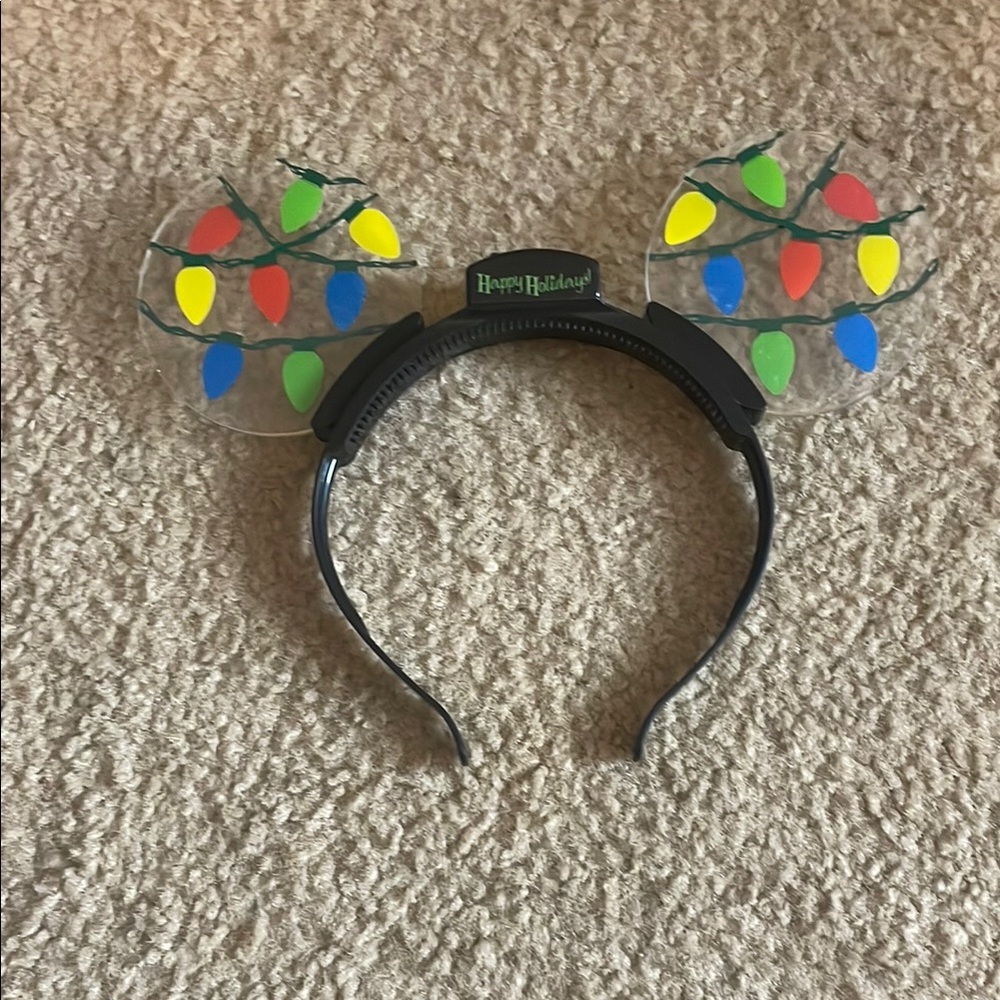 Disney Holiday light up headband